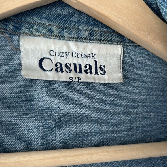 VINTAGE embellished denim shirt - Picture 2 of 4